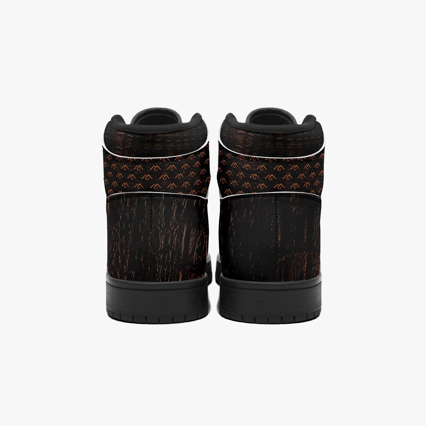 Women's MyMIYAKA Special Edition AJ High Top Sneakers - Black Sole