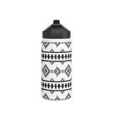 Afrotouch Stainless Steel Water Bottle, Standard Lid