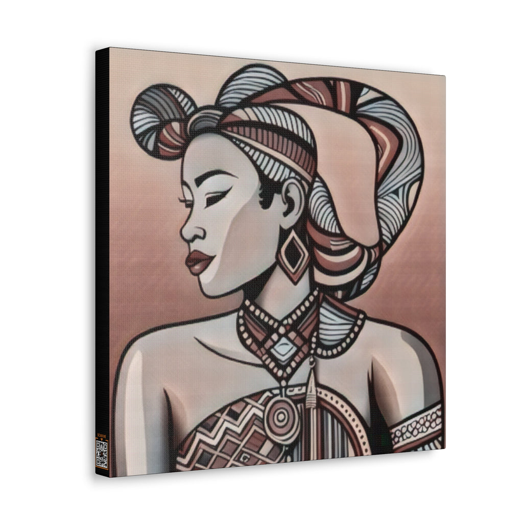 Afro Queen Canvas Gallery Wraps