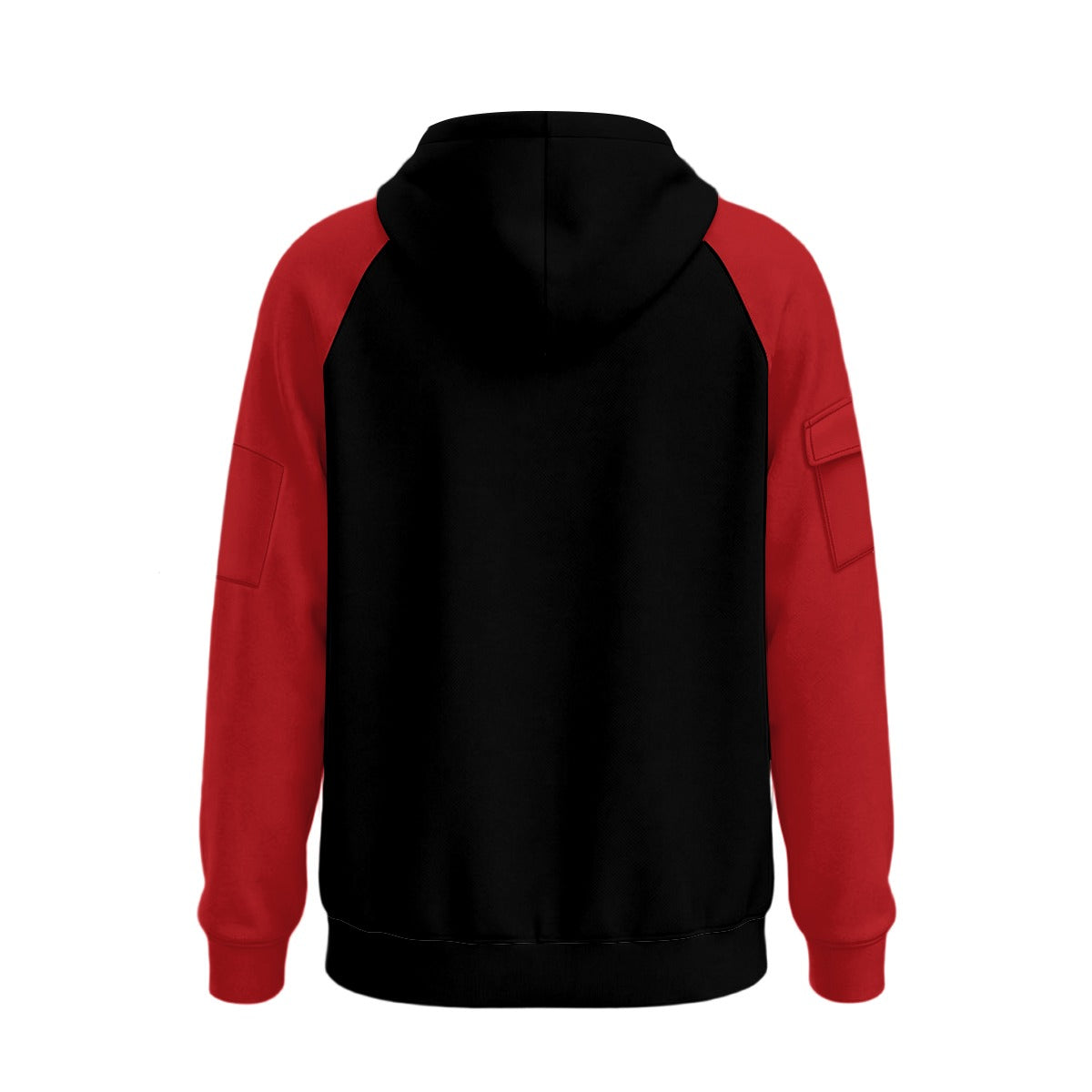 PROUD OF WHO WE ARE Fleece Half-Zip Hoodie With Arm Pockets