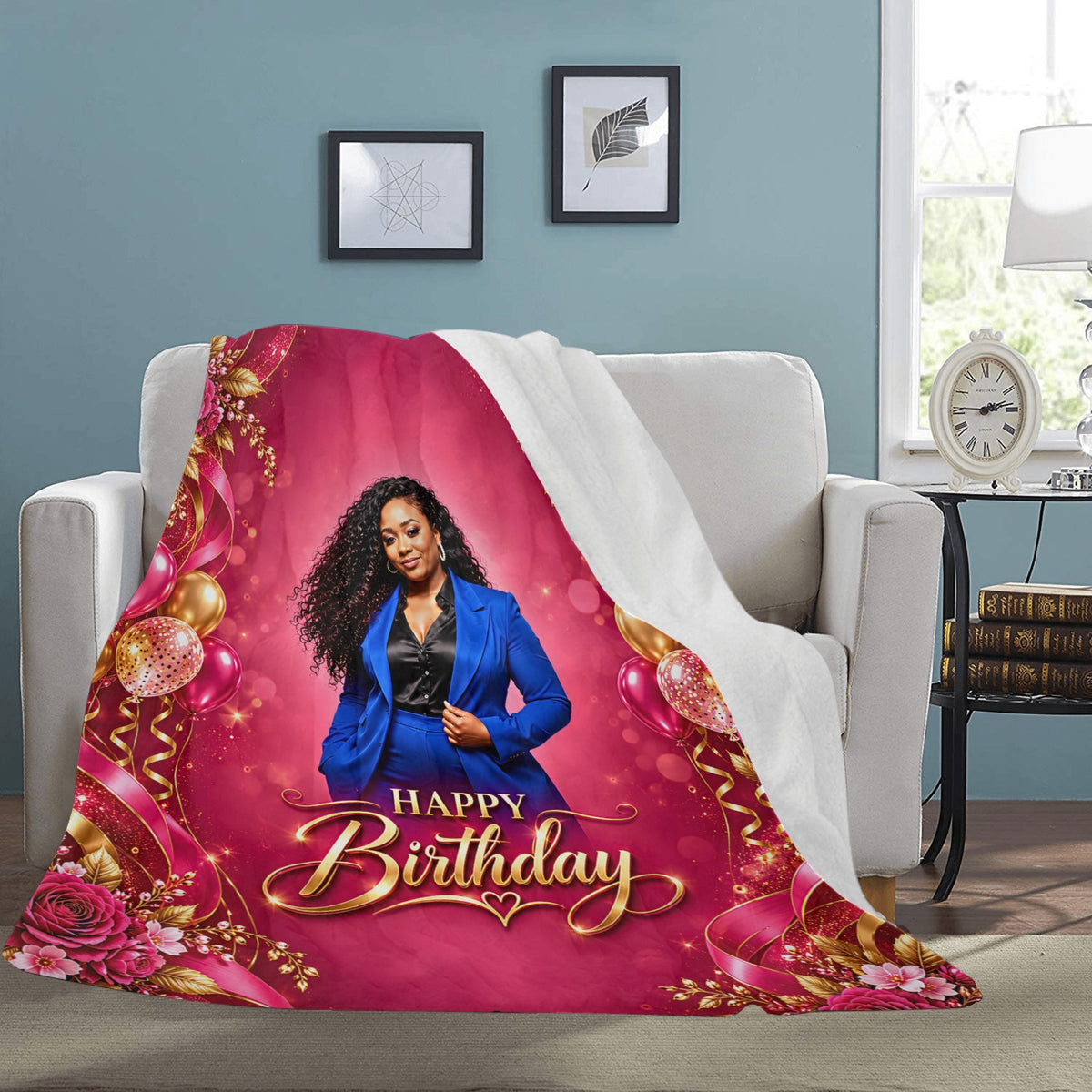 Bash Ultra-Soft Micro Fleece Blanket - Blue
