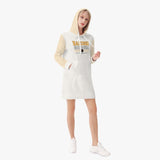 BAKOSSI Women's Hoodie Dress - Cream White