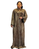 Classic Loose Long Abaya Dress