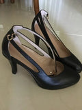 Pointed Toe Buckle Strap Platform Office Lady Pump