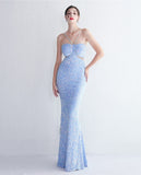Mermaid Strap Prom Dress