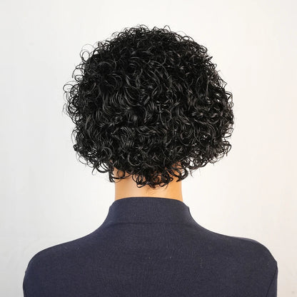 Kinky Curly Headband Wigs Wear And Go Glueless