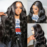 300% Density Body Wave Lace Frontal Human Hair Wigs