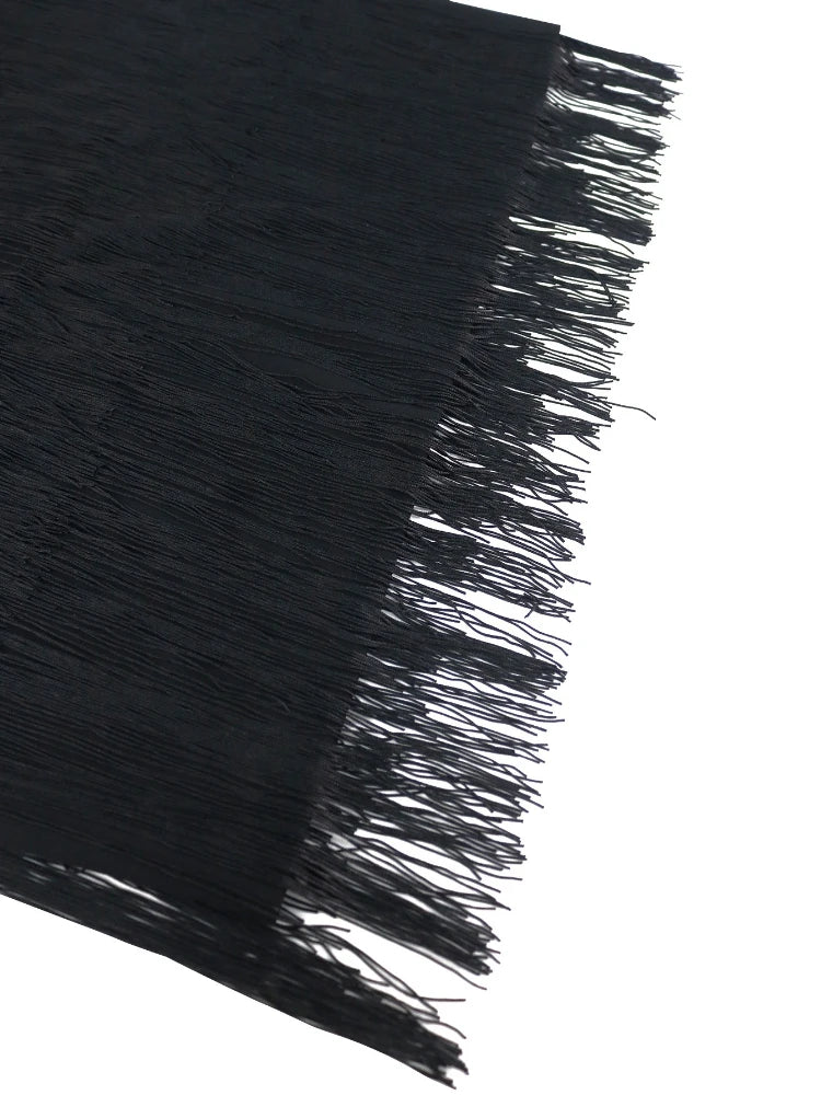 Red Fringe Party Dress