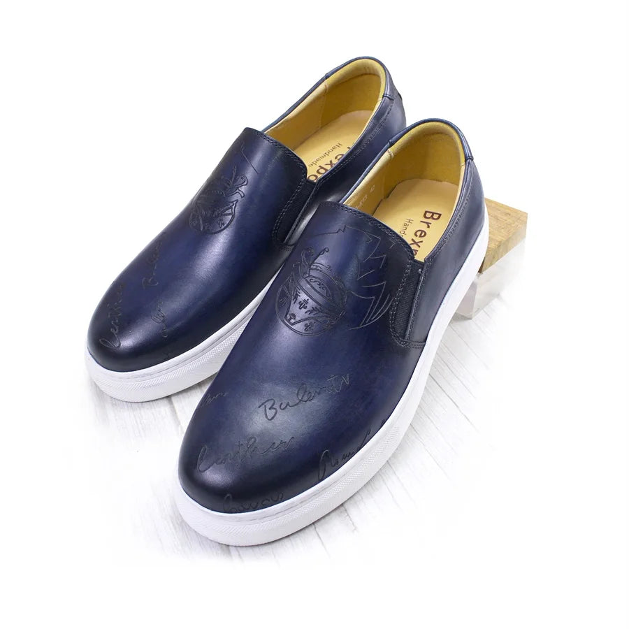 Genuine Leather Handmade Casual Men's Fashion Loafers