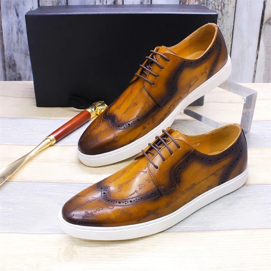 High-end Casual Leather Fashion Shoes