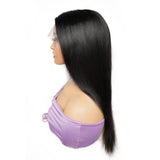 180% Density Straight Lace Frontal Human Hair wig.