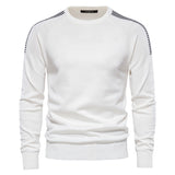 Casual O-neck Slim Fit Pullovers Mens Sweaters