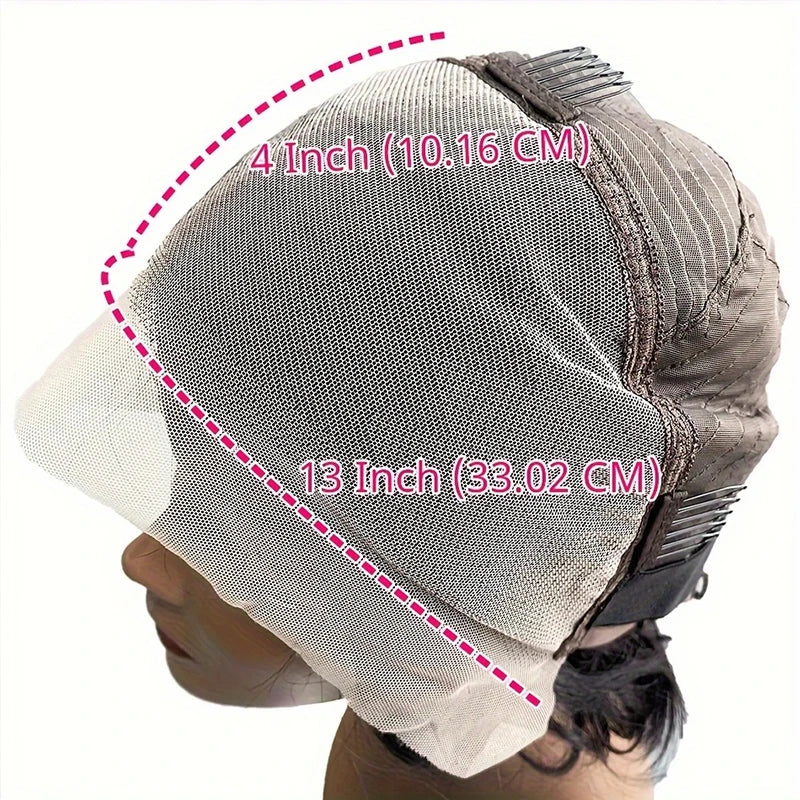 Kinky Curly Short Pixie Cut Wig Water Wavy