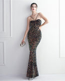Mermaid Strap Prom Dress