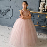 Sleeveless Backless Princess Party Dresses for girls