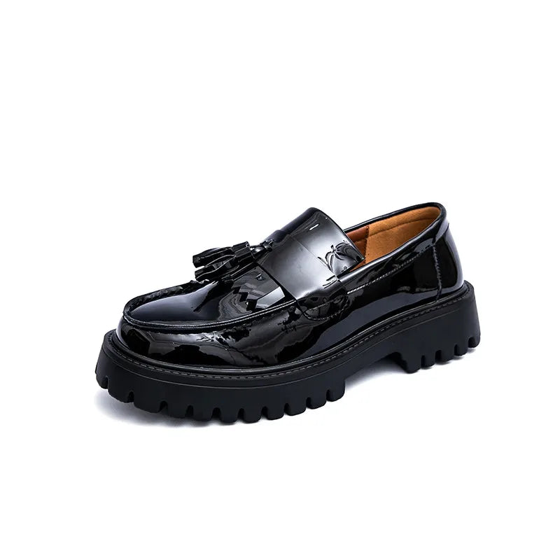 Chunky Tassel Loafers Moccasins