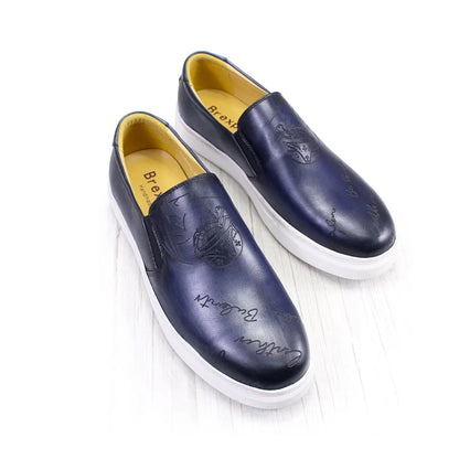 Genuine Leather Handmade Casual Men's Fashion Loafers