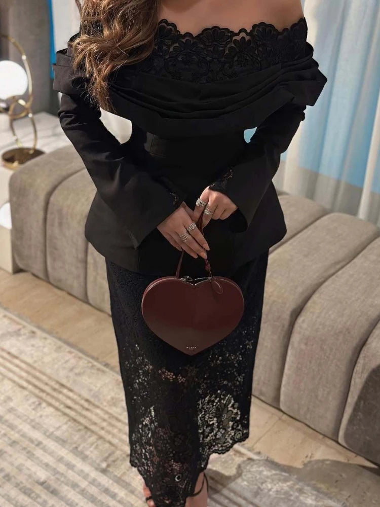 Slash Neck Off Shoulder Dress