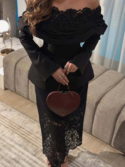 Slash Neck Off Shoulder Dress