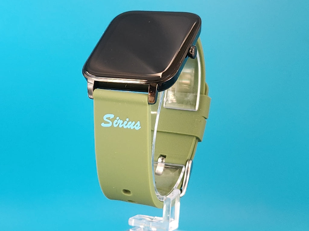 Sirius SGT6 Smart Watch - Green and Black Strap