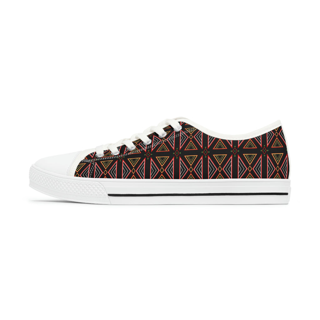 Women's Low Top Toghu Squares Sneakers