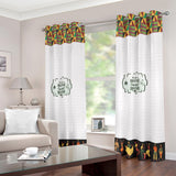 Home Sweet Home - Kente Grommet Curtains ( Multiple Sizes, 2 Curtains Per Order)