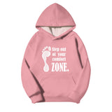 Step-Out Fleece-lined Hooded Cotton Sweatshirt