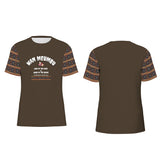 Wan Meumbu O-Neck Cottom T-Shirt - Brown