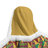 Kente Wearable Hooded Blanket