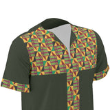 African Kente Dashiki Shirt