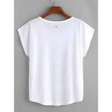 Be Grateful Women's Curved Hem T-shirt (Plus Size)