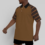Men's Polo Shirt With Button Closure - Toghu Short Sleeve