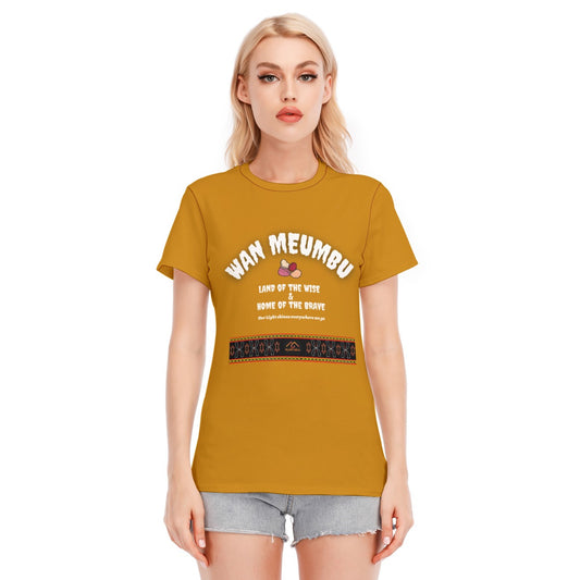 Wan Meumbu Women's Round Neck Cottom T-Shirt