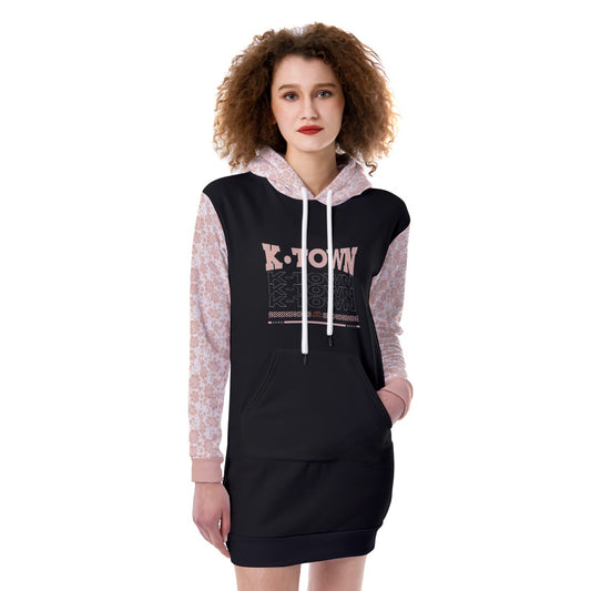 K-TOWN Women's Hoodie Dress