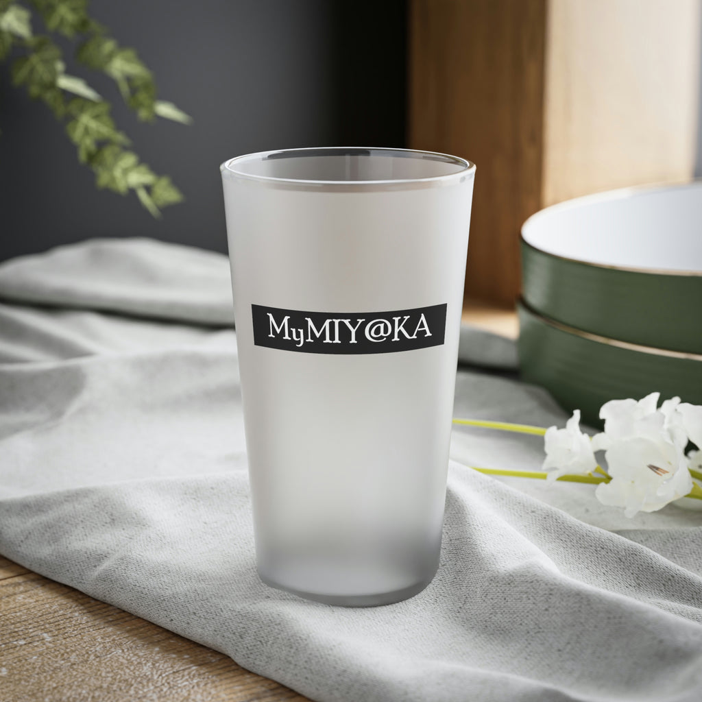 Custom Frosted Pint Glass, 16oz