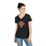 Proud Of Who We Are - AFRICA Ladies' V-Neck T-Shirt