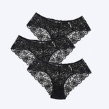 3pcs/Pack! Sexy Women Lace Panties Underwear