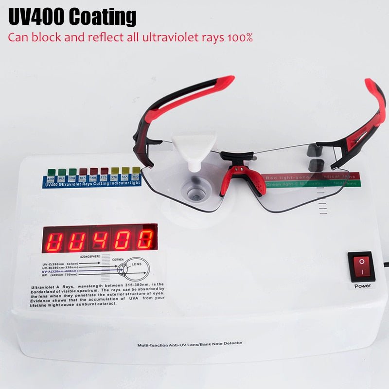 Photochromic Sports Glasses Men