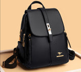 Large Capacity High Quality Leather Backpack