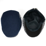 Thick Autumn Winter Vintage Casual knitted Berets