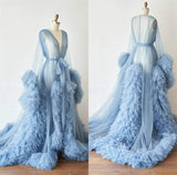 Maternity Photo Shoot Fluffy Gown Size 6 - 12