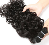 Indian Virgin Hair Water Wave 100% Unprocessed Human Hair Bundles Bleachable
