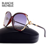 Designer High Quality Gradient Women Sunglasses Polarized UV400 Brand