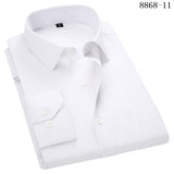 Business Casual Long Sleeved Shirt 4XL 5XL 6XL 7XL 8XL