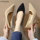 New Shallow Mouth Professional Work Shoes Pointed Toe Stiletto