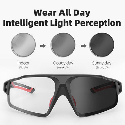 Photochromic Sports Glasses Men