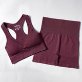 2/3/4PCS Seamless Women Yoga Set Workout Sportswear Gym Clothes