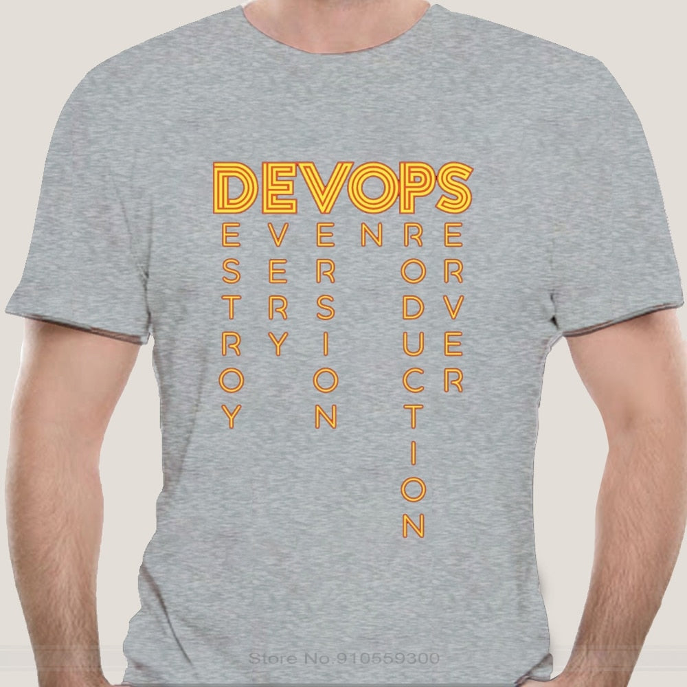 DEVOPS - The real definition of DEVOPS Funny sarcastic cool cute programming T shirt