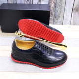 High Quality Men Handmade Leather Lace-up Casual Fashionable and Comfortable Shoes