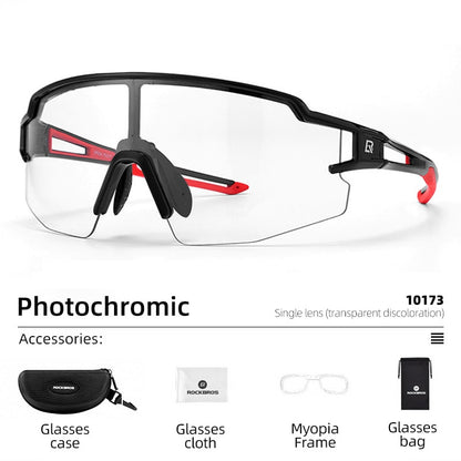 Photochromic Sports Glasses Men